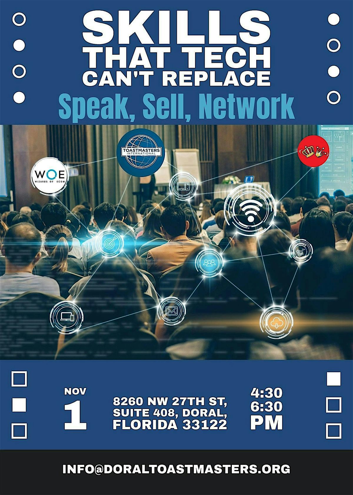 Skills that Tech Can't Replace - Speak, Sell, Network