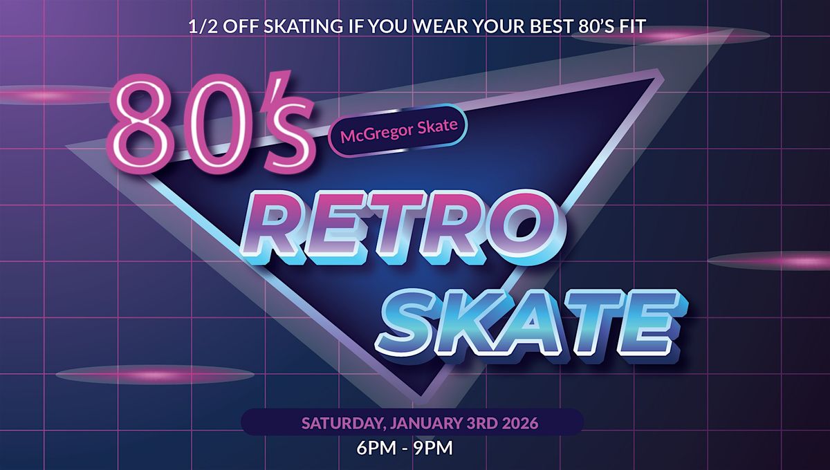 McGregor Skate 80's Retro Skate