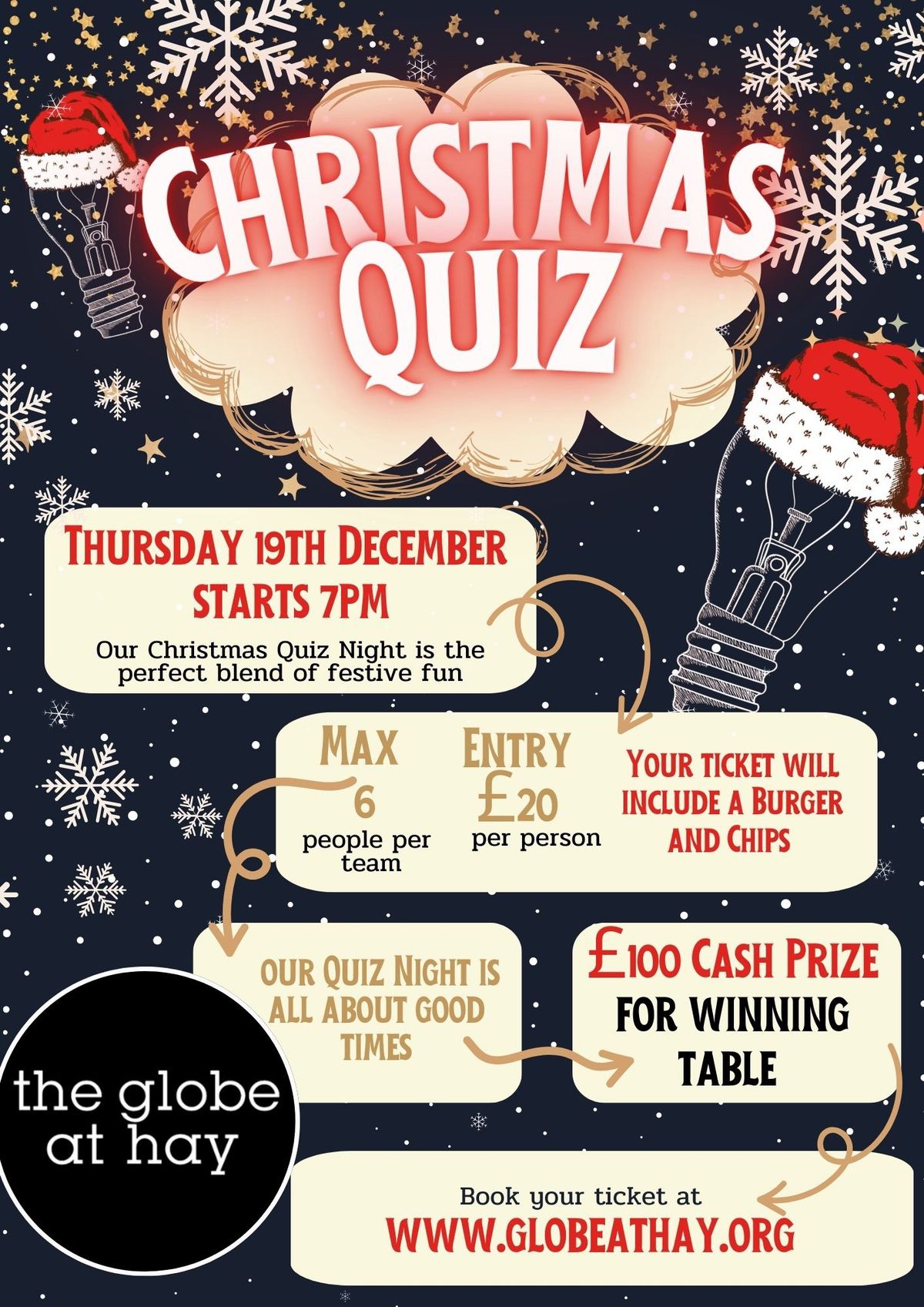 The Globe at Hay Christmas Quiz