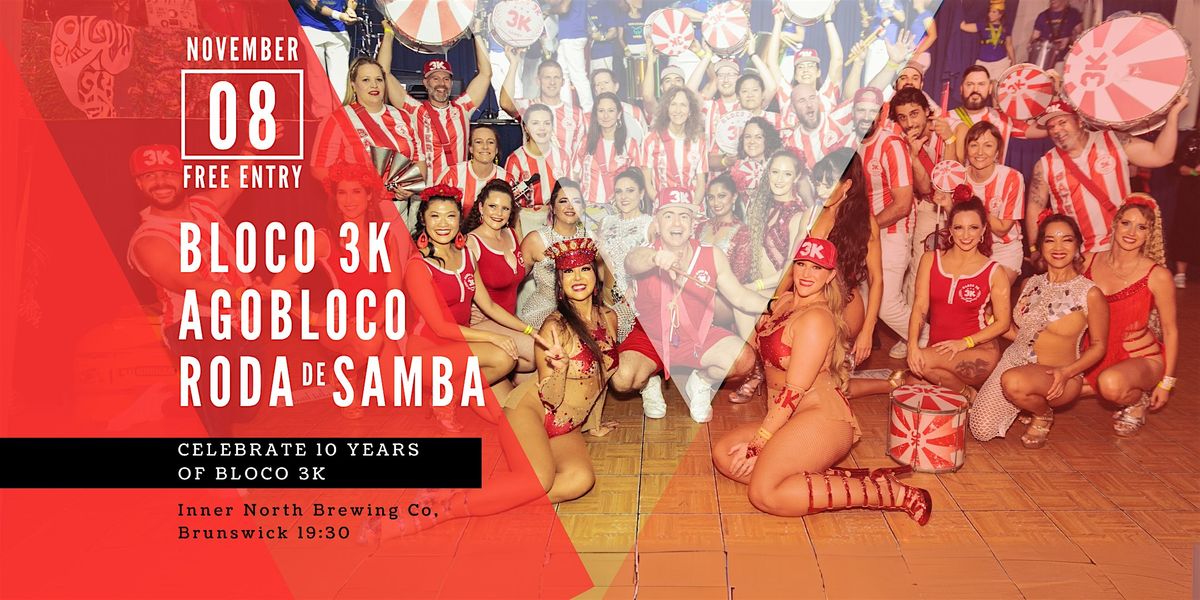 10 years of Bloco 3K - Carnaval Party