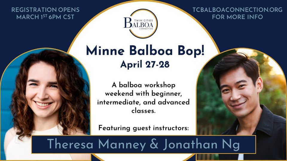 Minne Balboa Bop! Workshop Weekend with Theresa and Jonathan