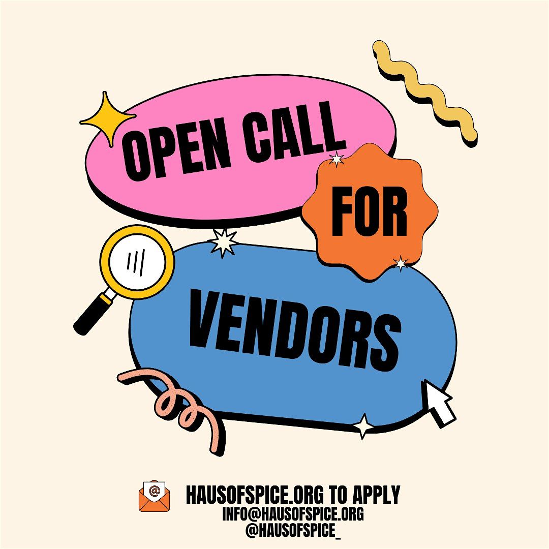 Open Call for Vendors