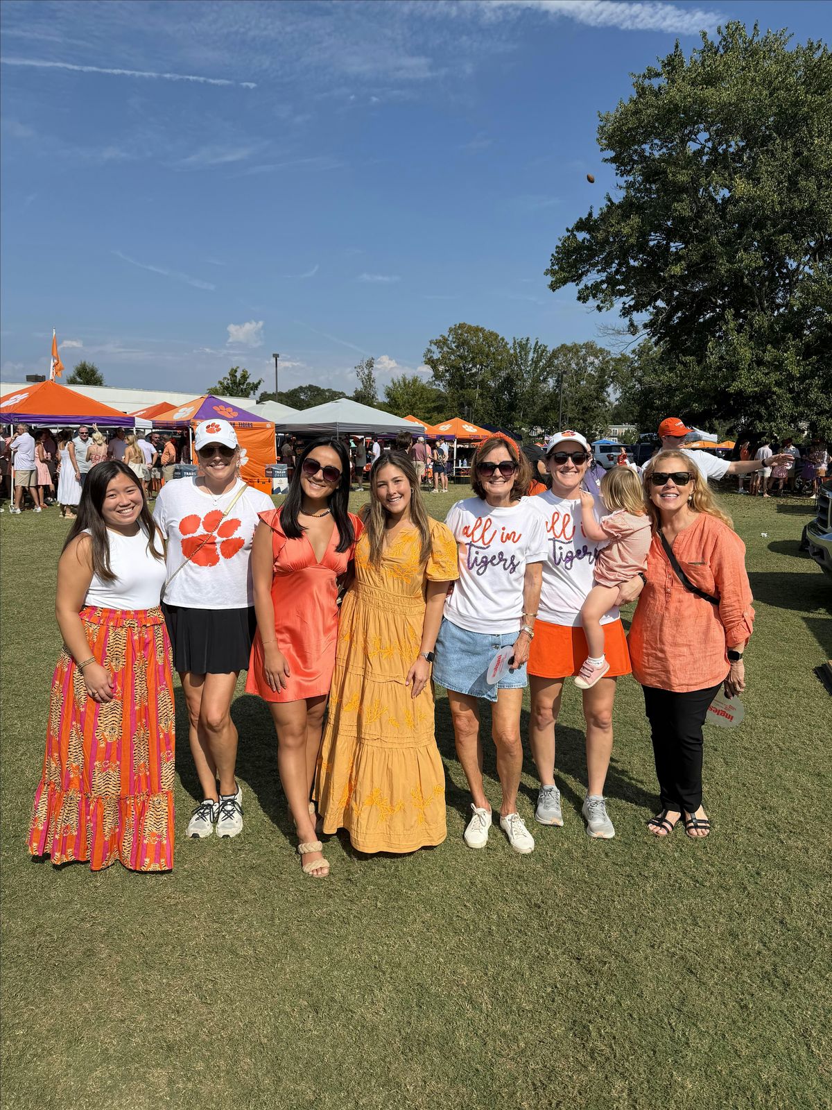 The Greenville Ladies Club &  Clemson Women\u2019s Alumni Council Tailgate