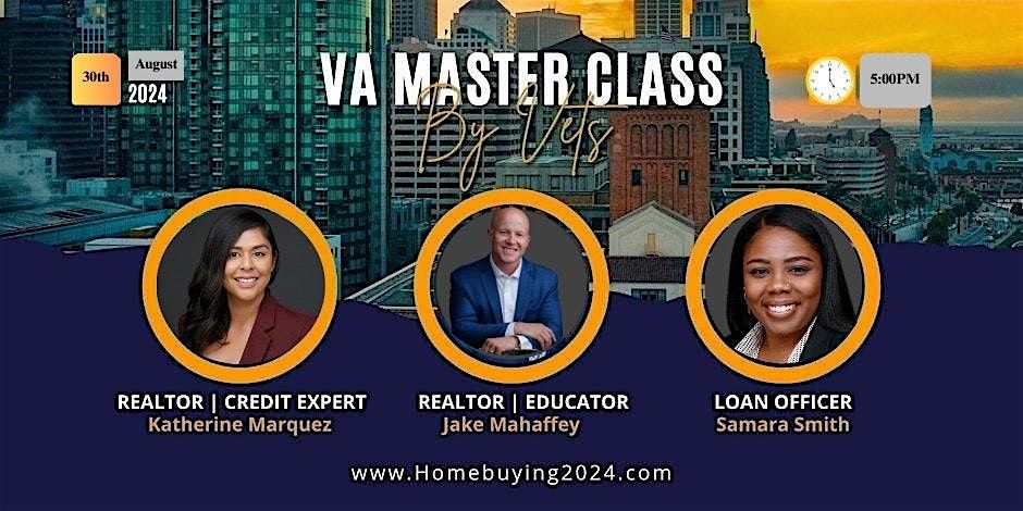 VA Home Loan Seminar - Join Us Military Members! - FREE Food & Drinks!!