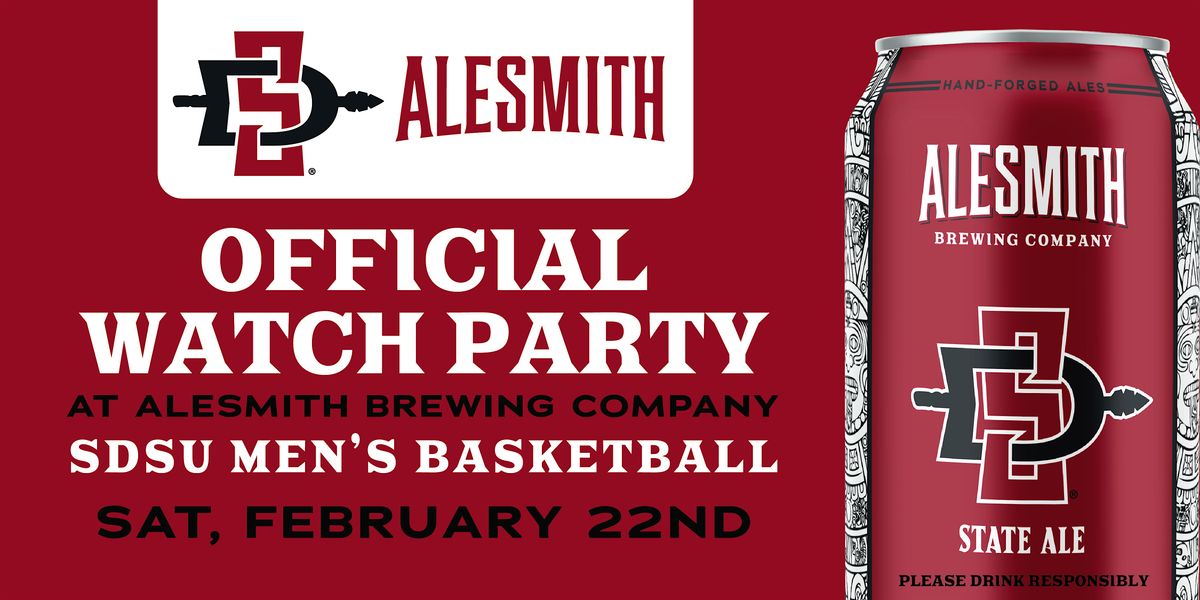 SDSU AZTEC MEN'S BASKETBALL WATCH PARTY AT ALESMITH