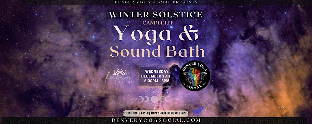 Winter Solstice -  Rooftop Candlelit Yoga & Sound Bath