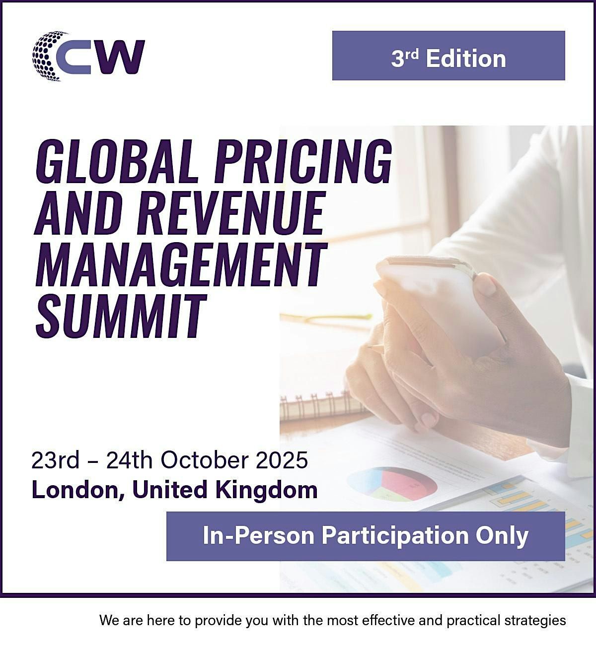 GLOBAL PRICING AND REVENUE MANAGEMENT SUMMIT