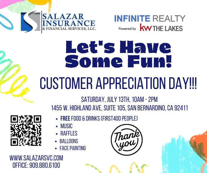 CUSTOMER APPRECIATION DAY