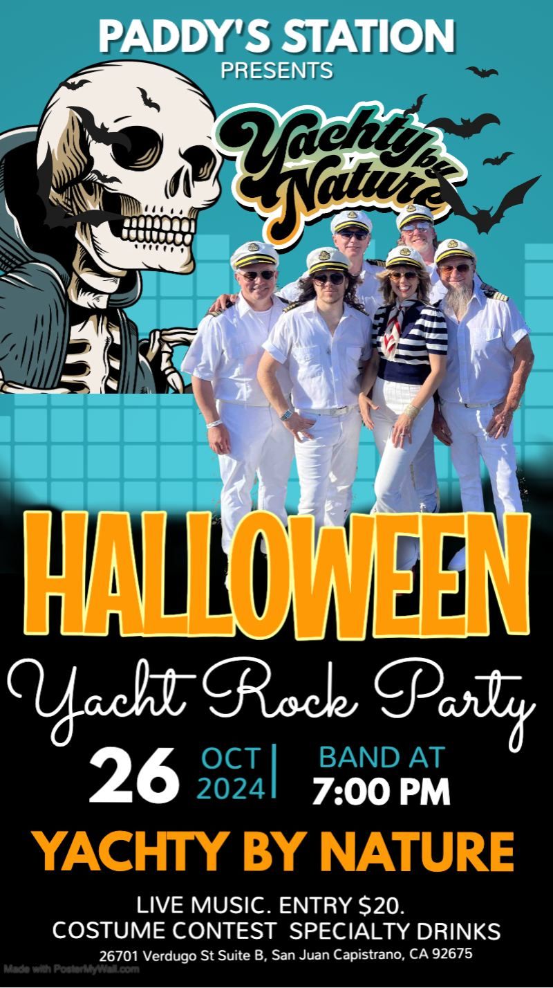 Yachty Halloween Party at Paddy's Station 10\/26\/24!