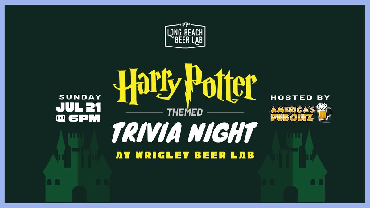 Harry Potter Trivia Night