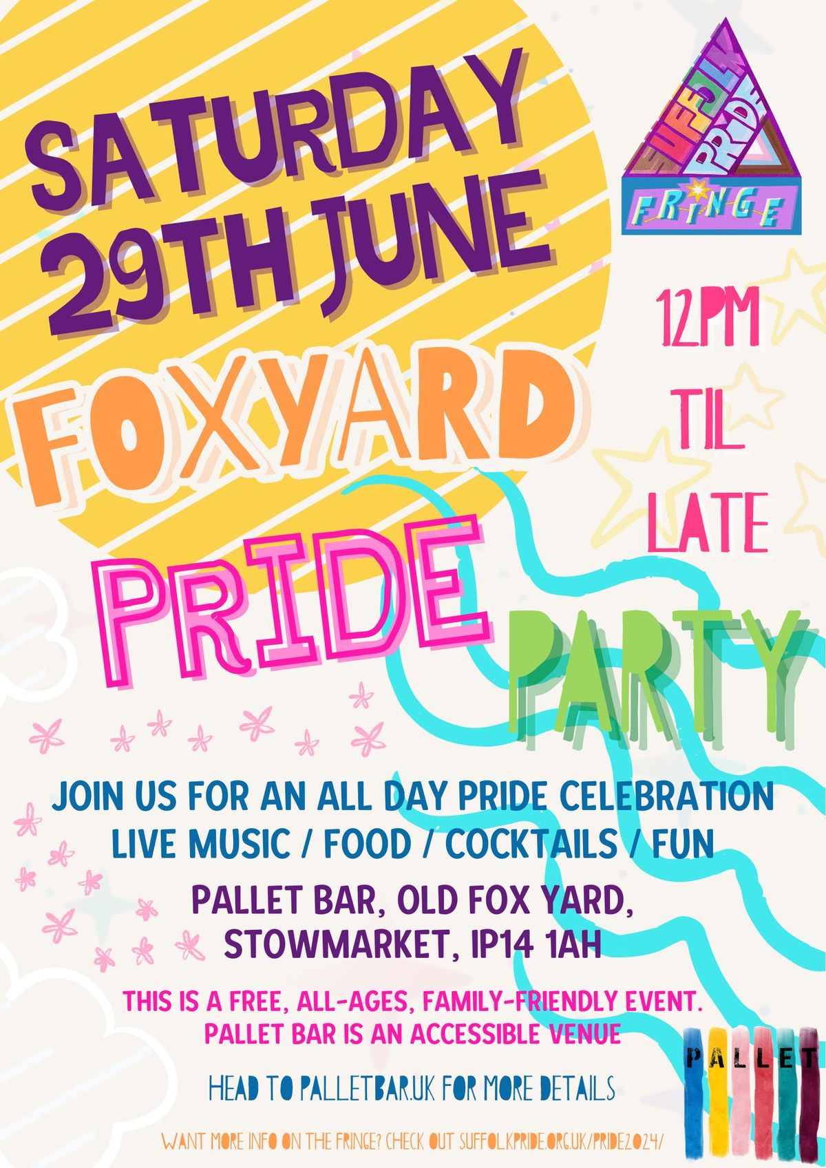 Foxyard Pride Party