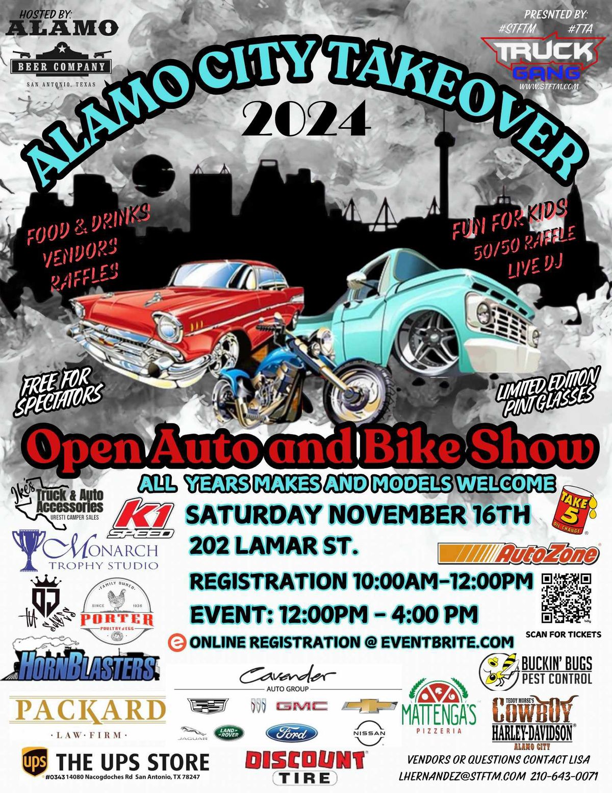 2024 ALAMO CITY TAKEOVER OPEN AUTO AND BIKE SHOW 