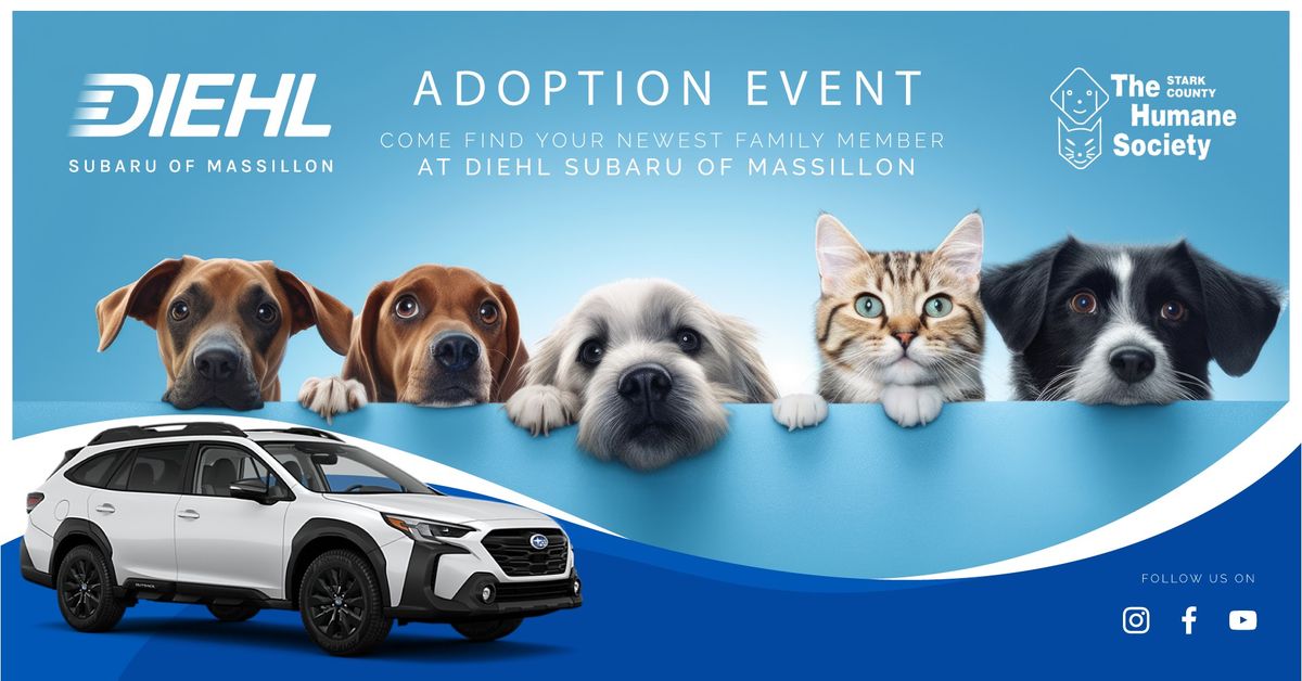 Pet Adoption Event with Stark County Humane Society 