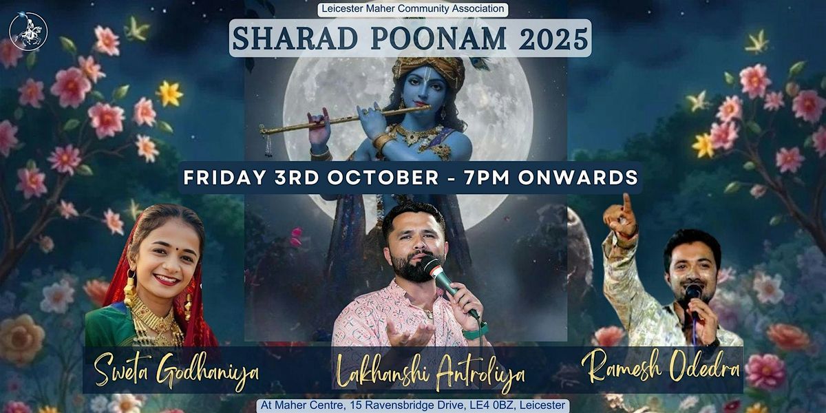 Sharad Poonam 2025 - Friday 3rd October