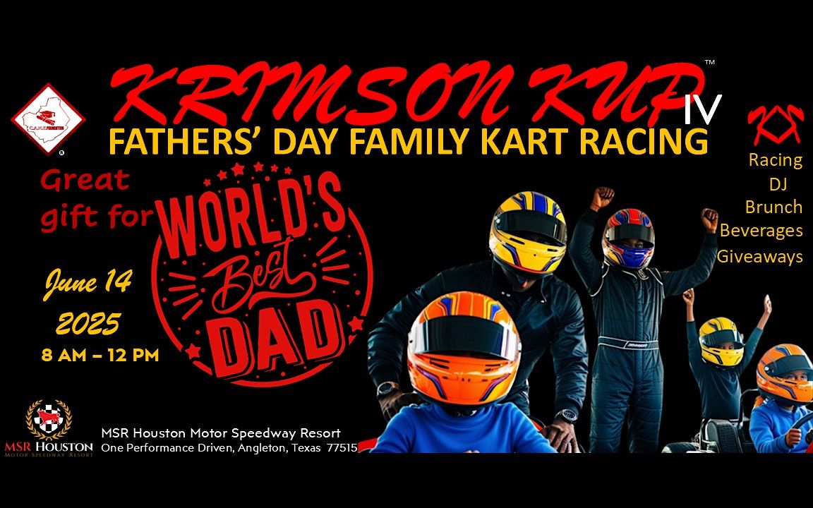 Krimson Kup IV, Fathers' Day Karting Event by CANE Foundation