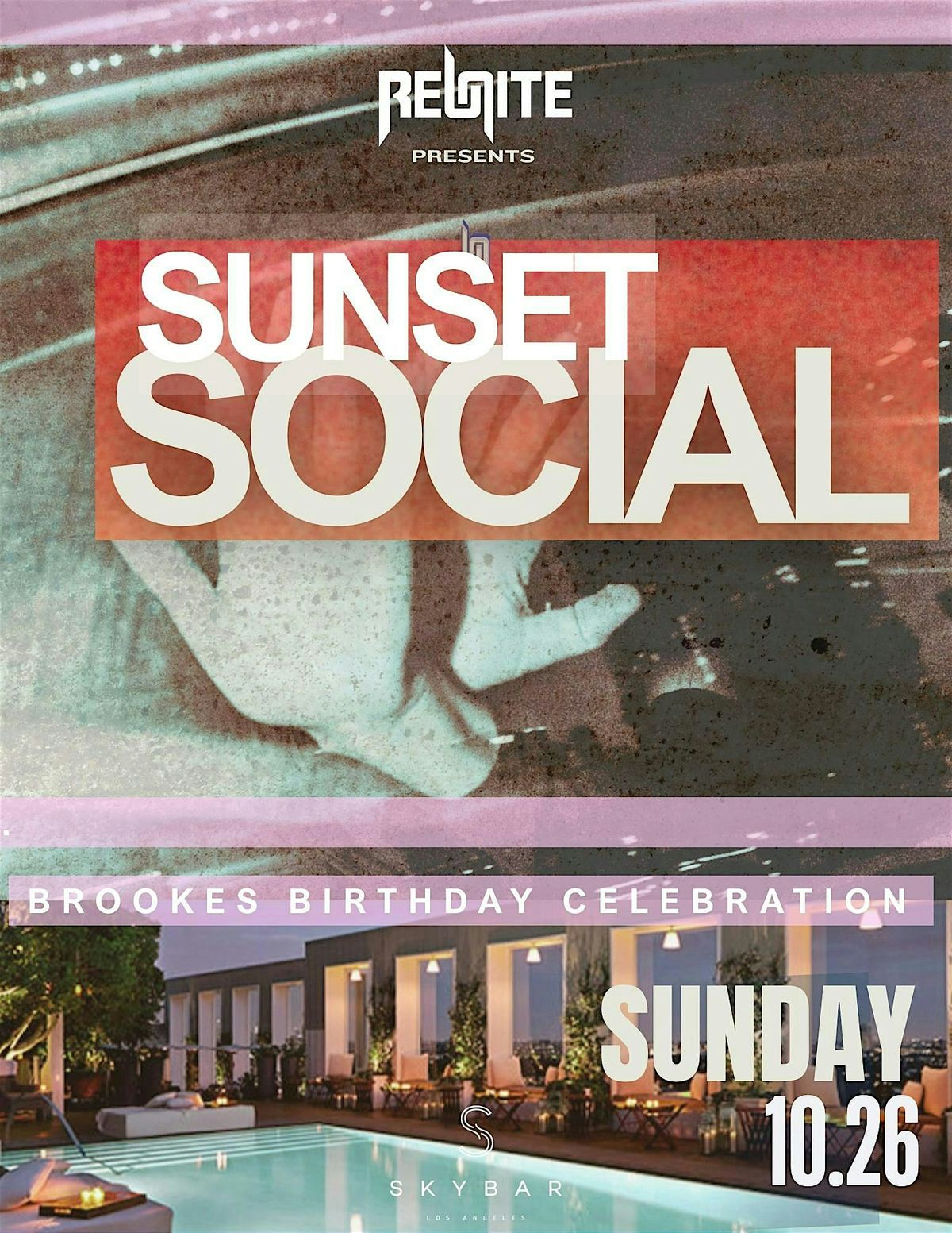 SUNSET SOCIAL + SECRET GUEST DJ
