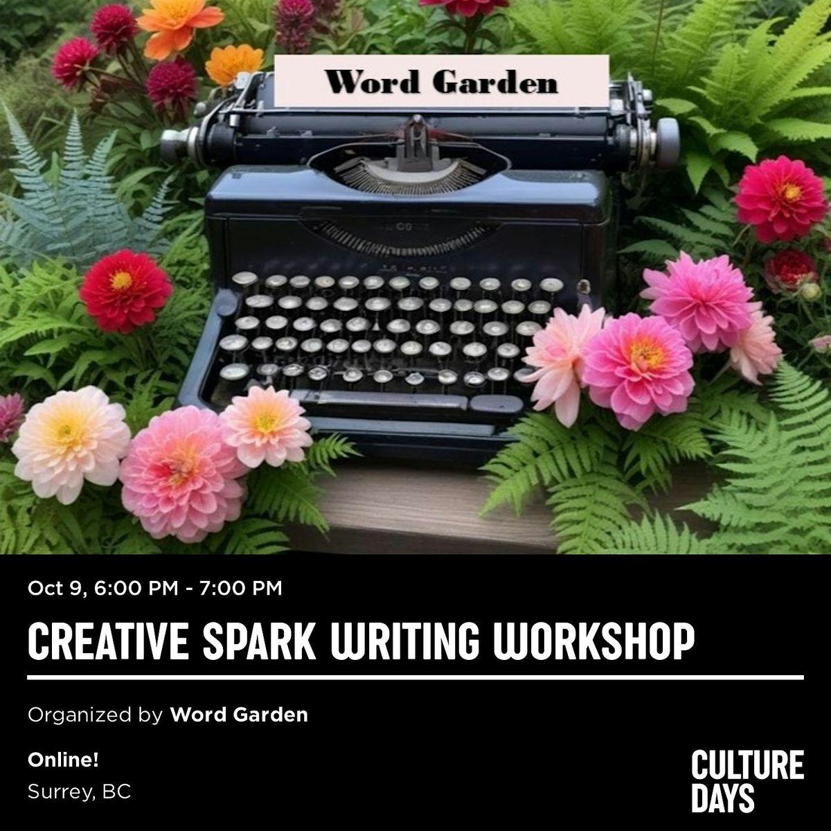 Morning Creativity Burst Writing Workshop