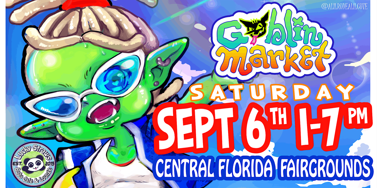 GOBLIN MARKET- DISCOUNT ART MART- BEACH EPISODE!