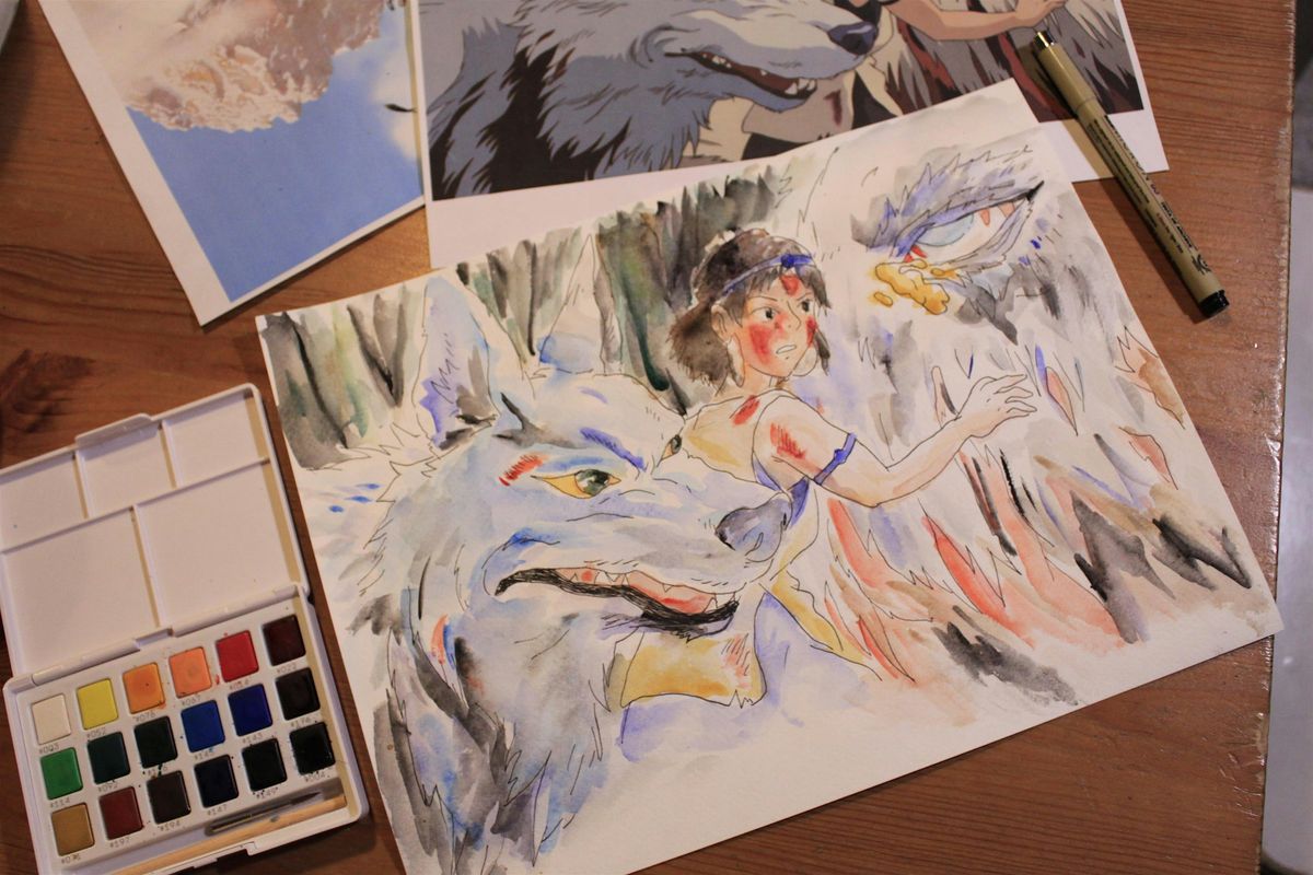 Studio Ghibli Painting Workshop