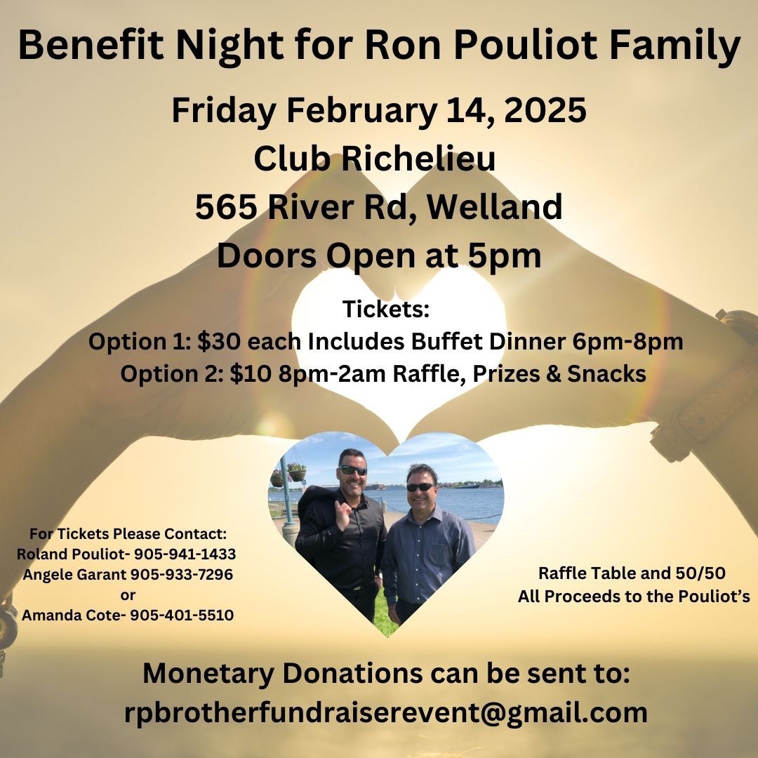 Benefit, Ron Pouliot family