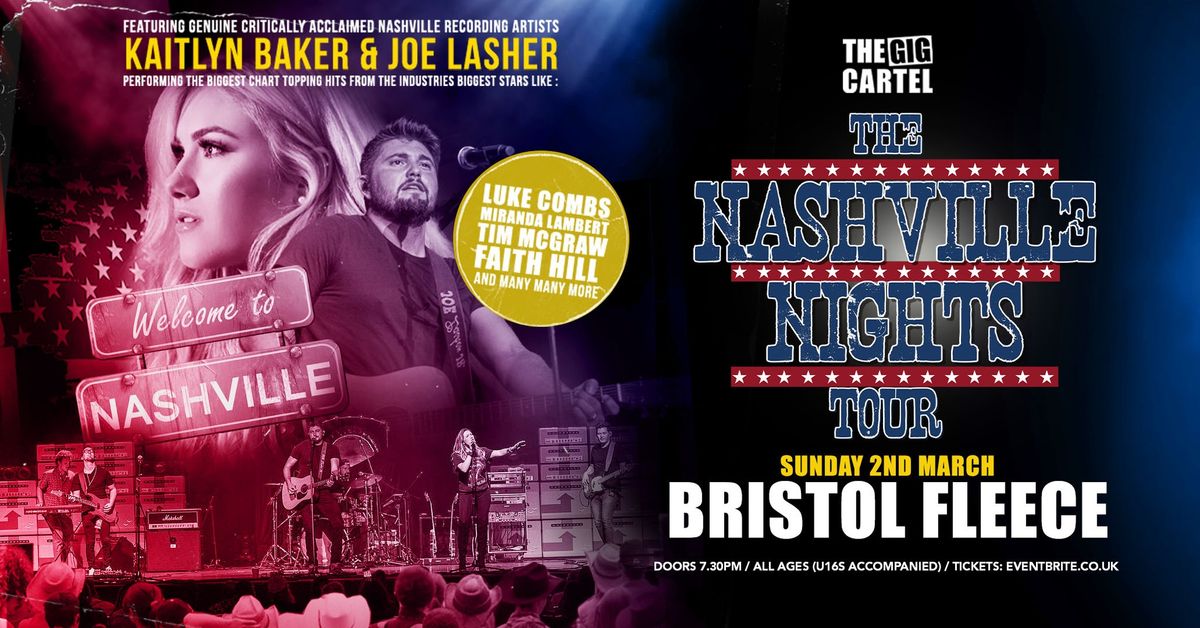 The Nashville Nights Tour at The Fleece, Bristol 02\/03\/25