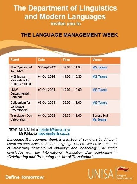 The Language Management Week