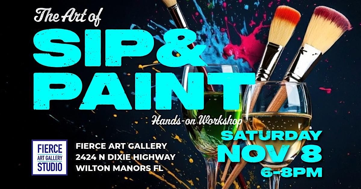 Sip & Paint for all levels