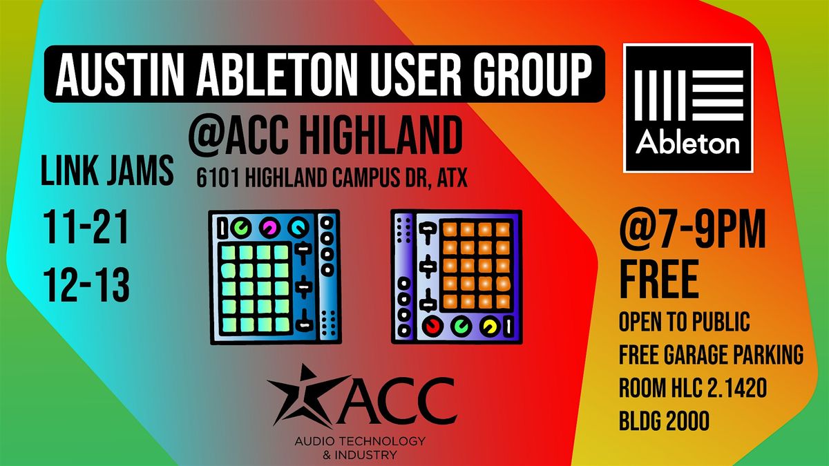 Austin Ableton User Group Meetup - Dec. 13th