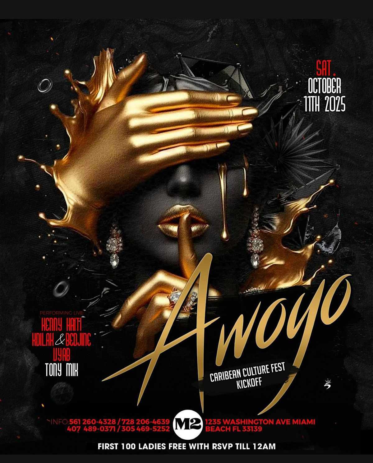 AWOYO \u201can elevated konpa experience \u201c FT KENNYHAITI - BEDJINE KDILAK- VAYB