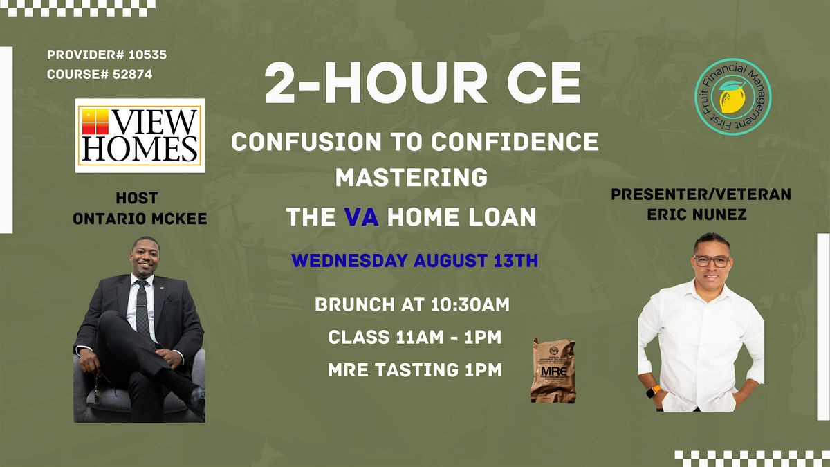 Mastering the VA Home Loan