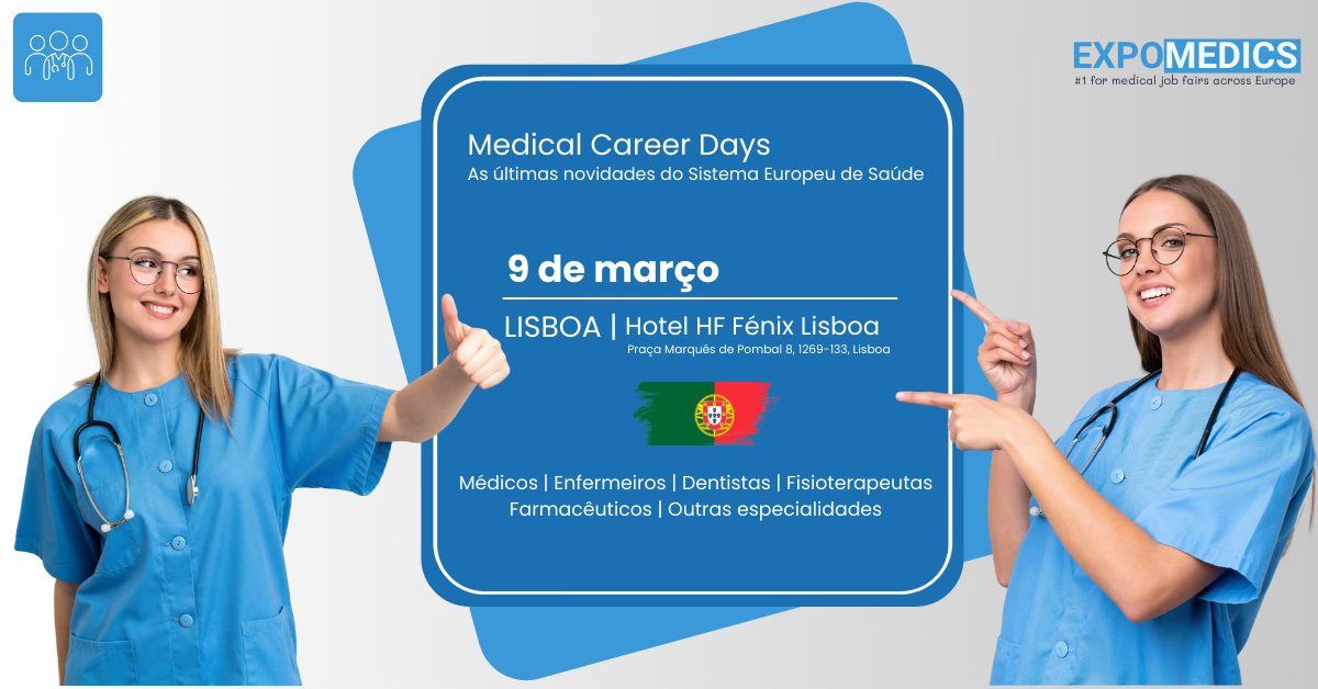 Feira de Emprego de Profissionais de S\u00e1ude | Lisboa