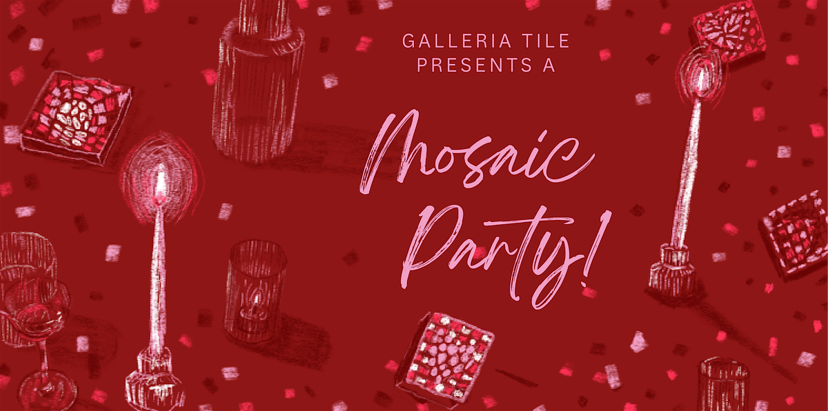 Mosaic Party With Tesserae-Mosaic Studio