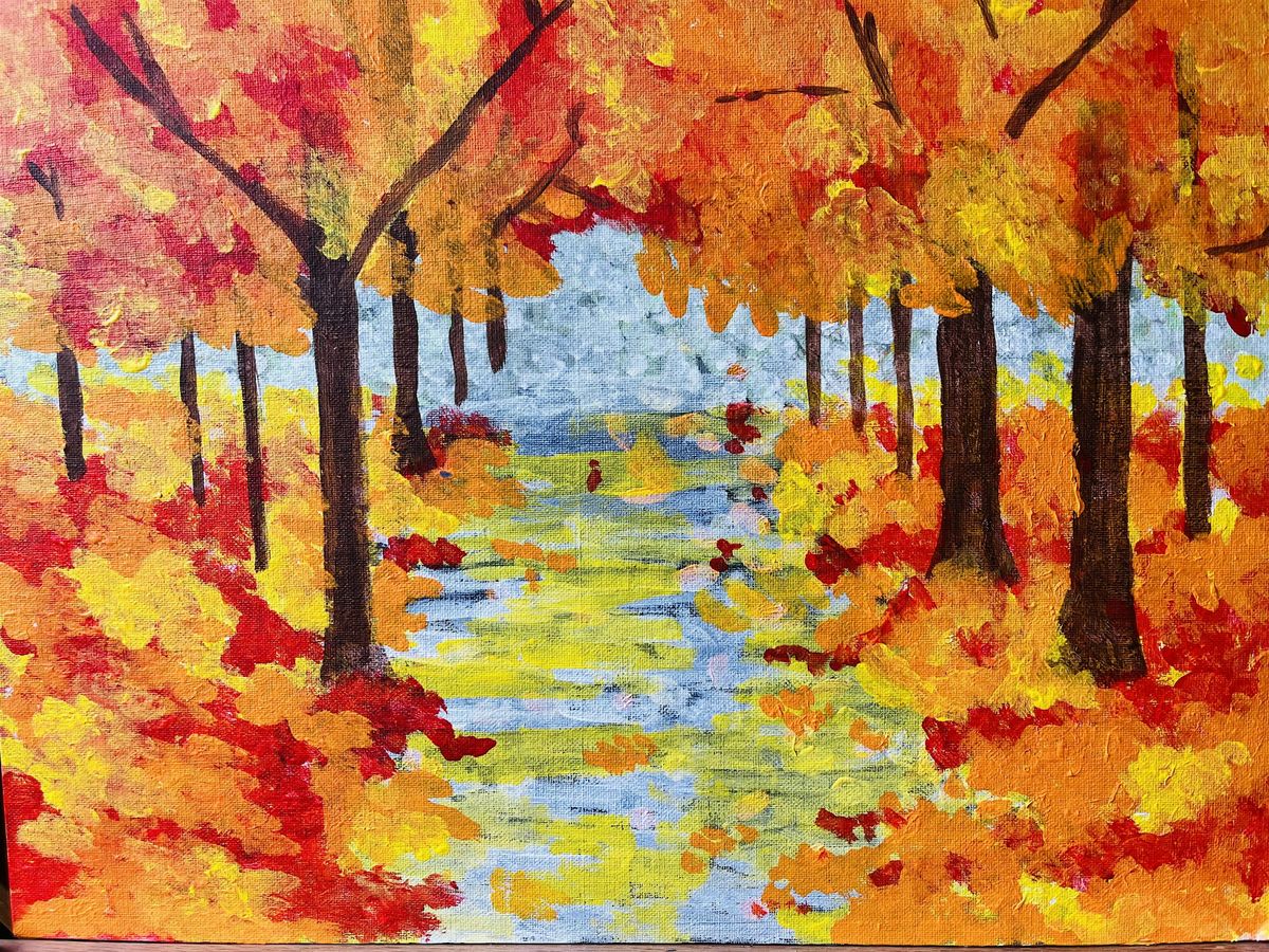 Fall Scene Painting Party
