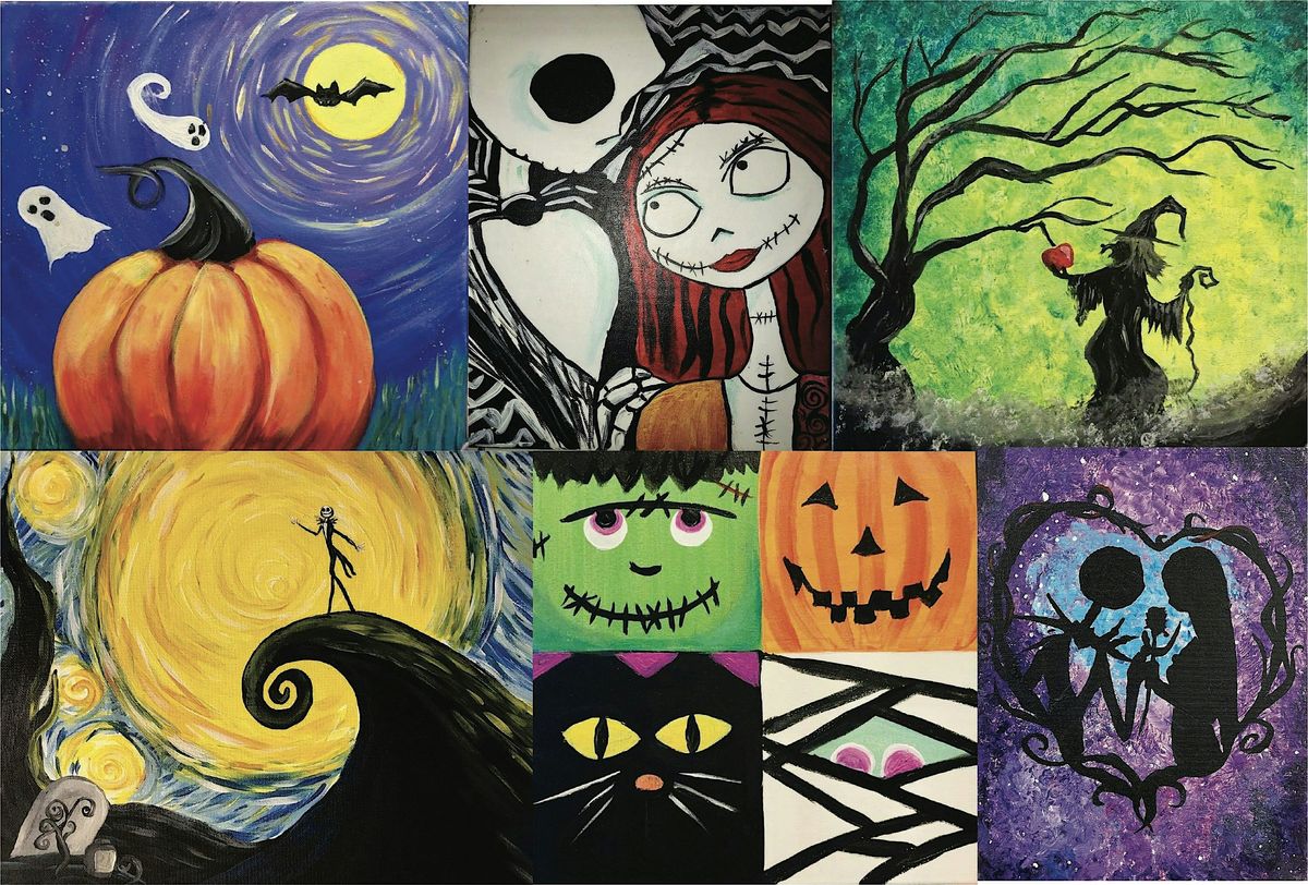 Museica's BYOB Sip & Paint - Pick your HALLOWEEN  Painting!