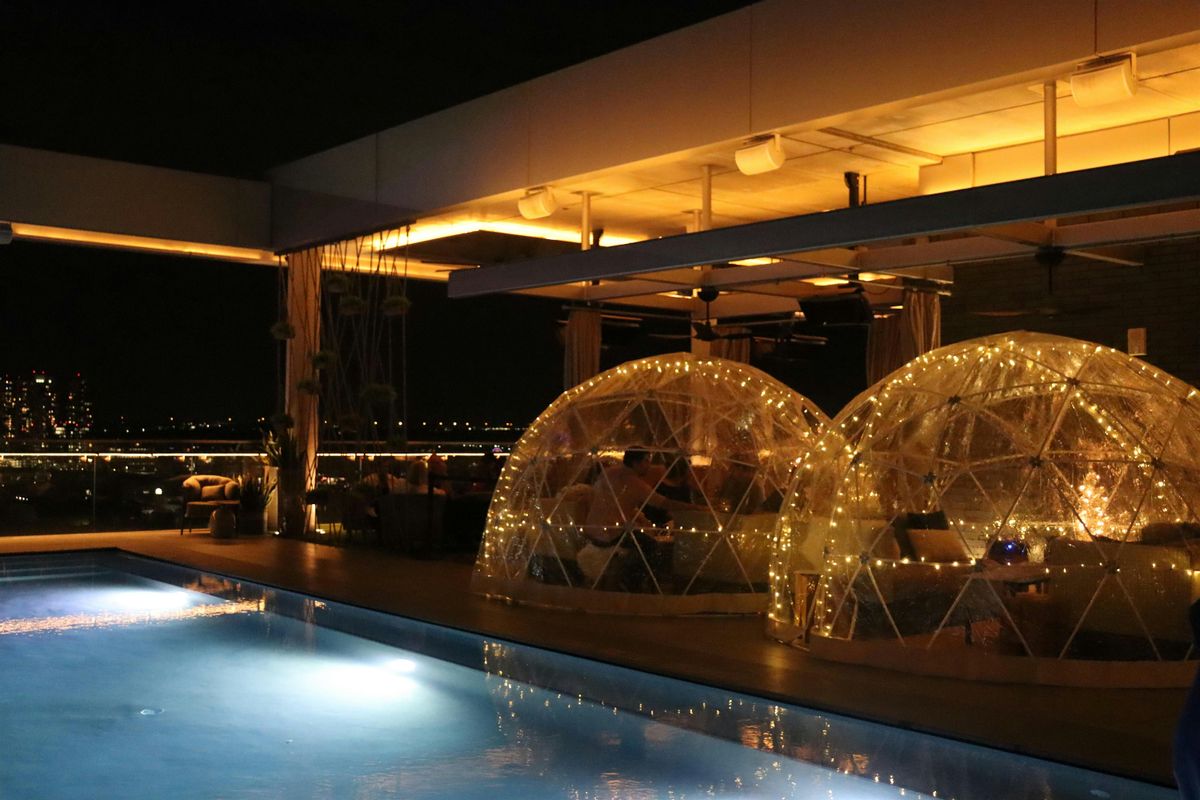 Winter Sol Rooftop Igloo Experience