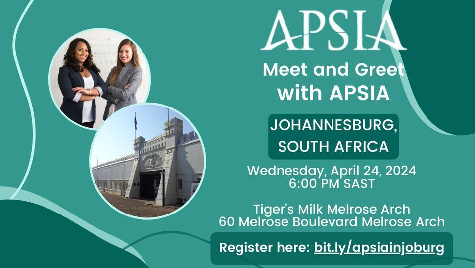 APSIA's Meet-and-Greet: Johannesburg