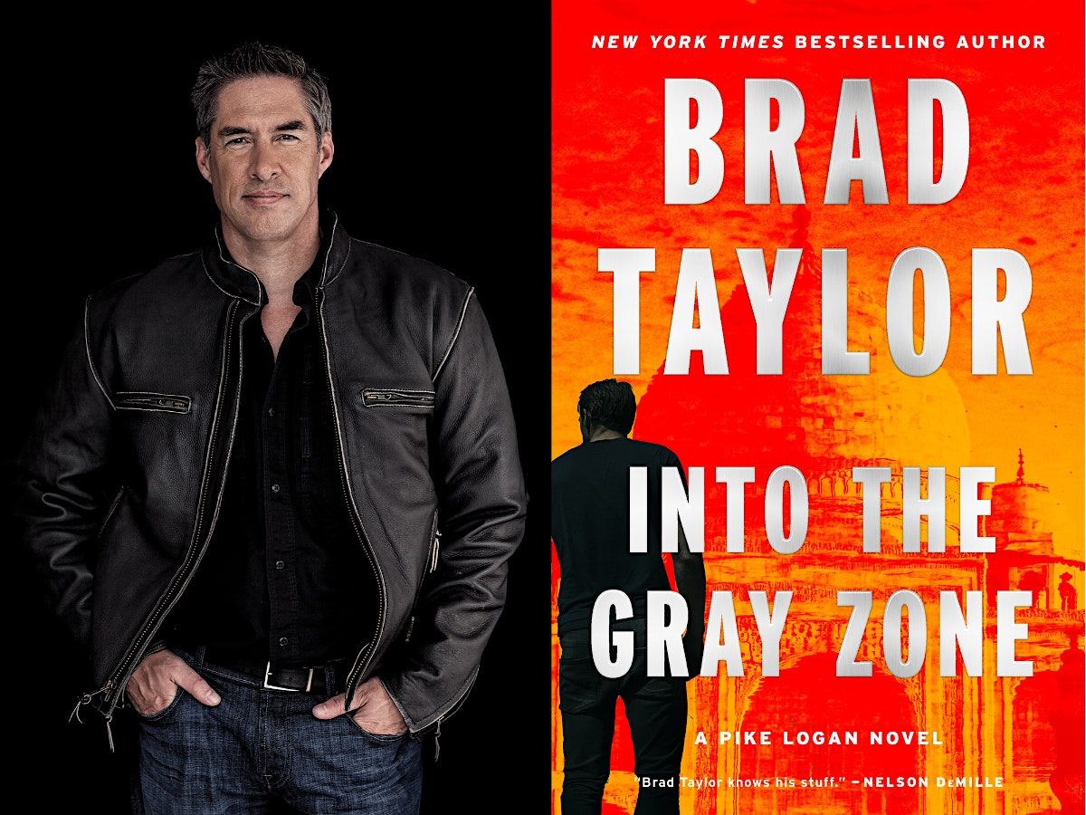 Brad Taylor, Into the Gray Zone with Rainy Day Books