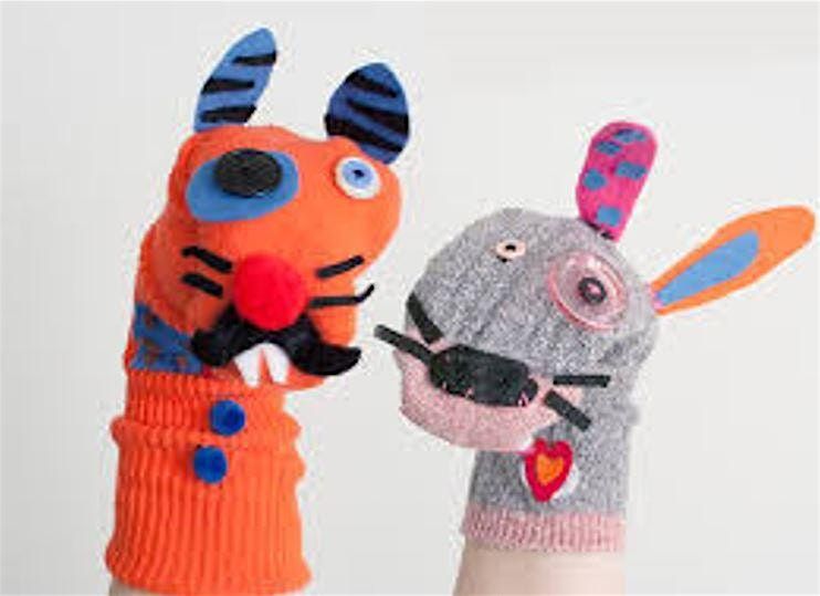 Art Afternoon with Alex - Fine Art Sock Puppets