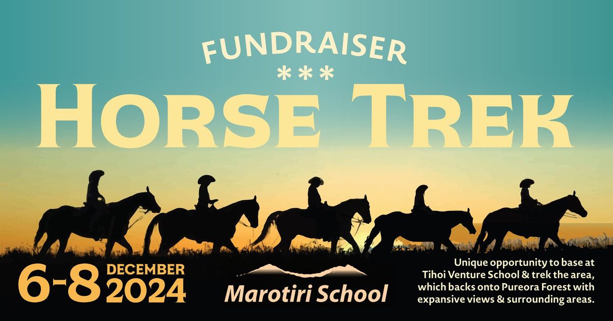 Marotiri School Horse Trek Fundraiser