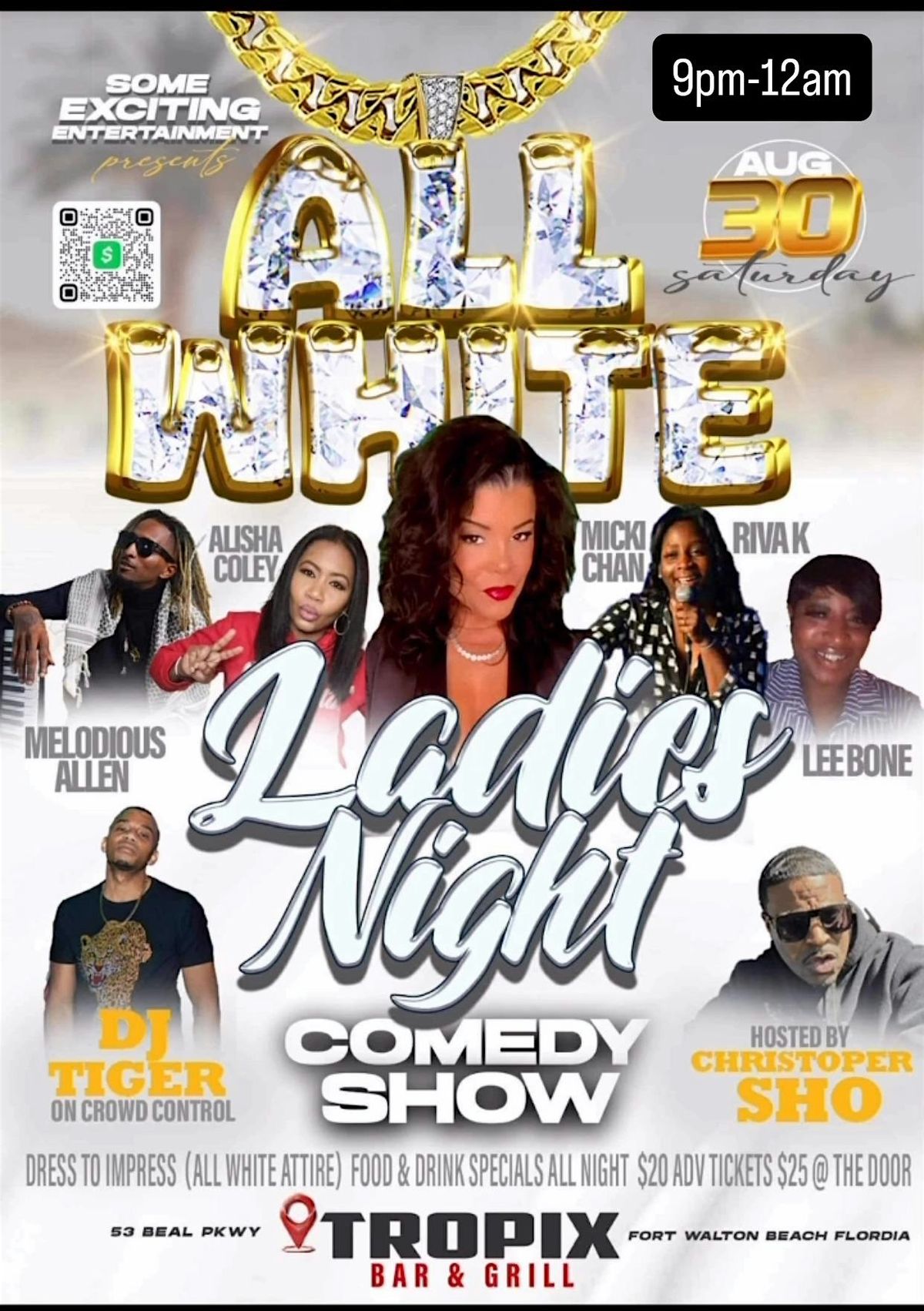 All White Ladies Comedy Show