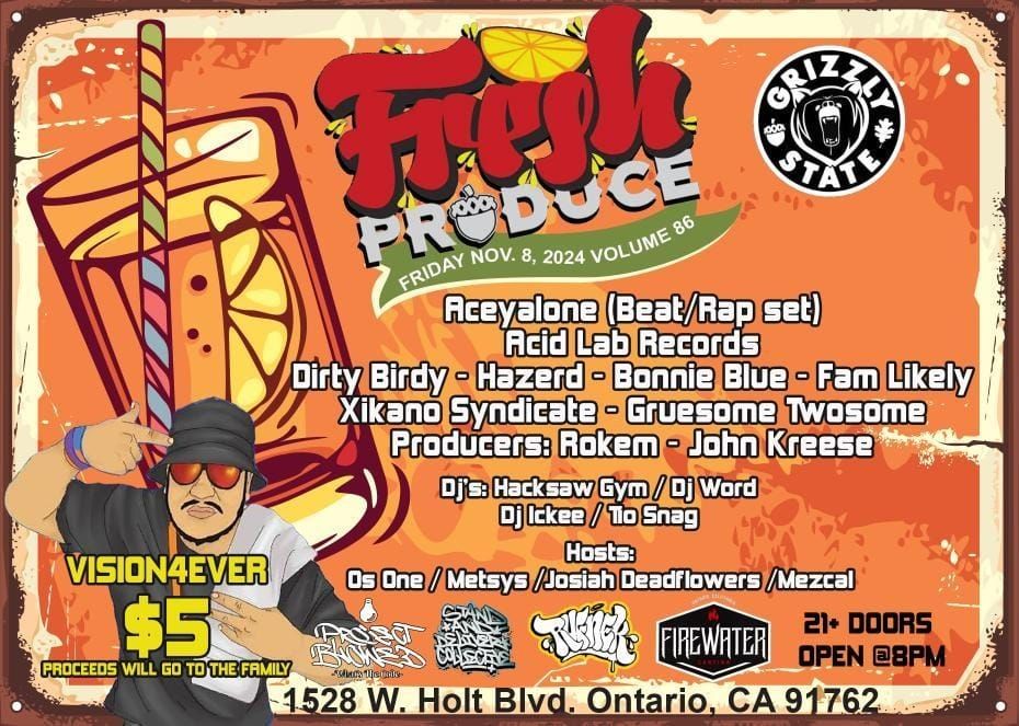 Fresh Produce Volume 86 - A Celebration of Life...The Vision Edition