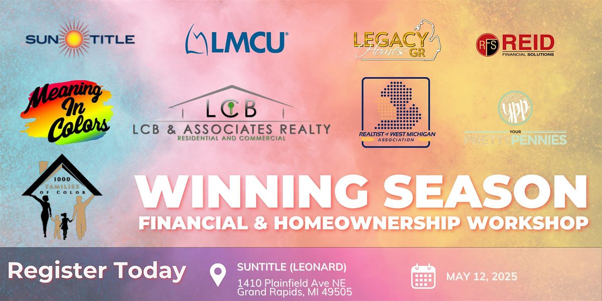 Winning season Financial & Homeownership workshop (Meaning in Colors)