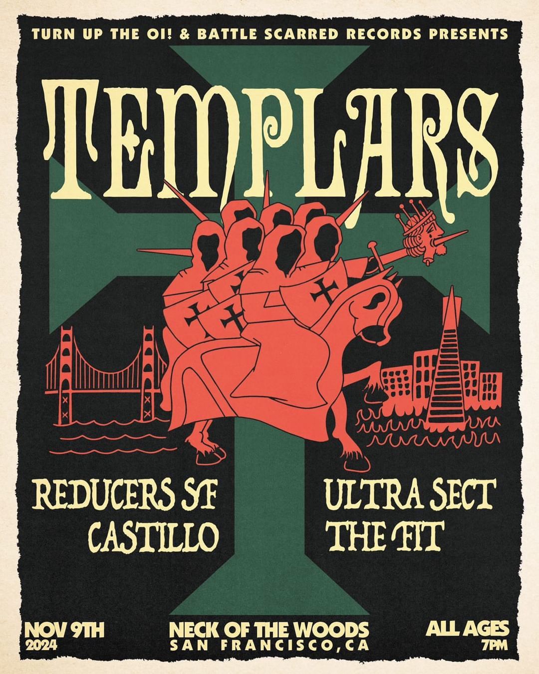 The Templars\/ Reducers SF\/ Ultra Sect\/ Castillo\/ The Fit