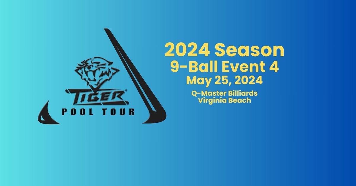 Tiger Pool Tour 9-Ball Event 4