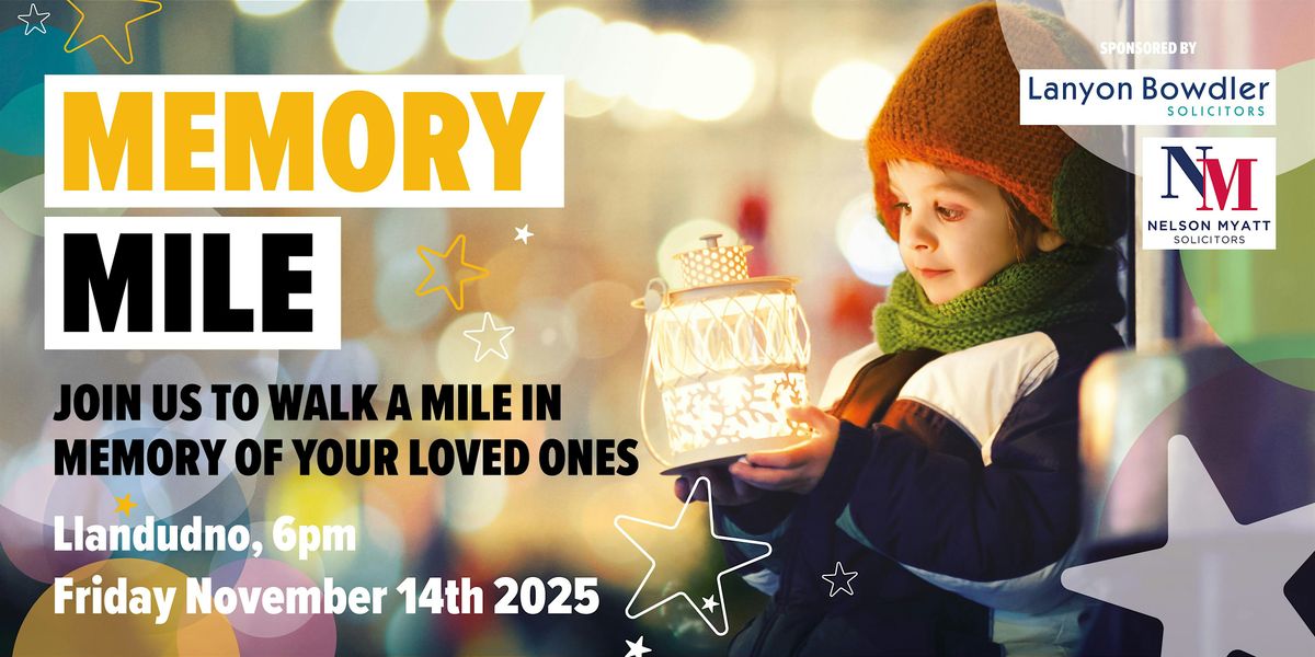 Llandudno Memory Mile