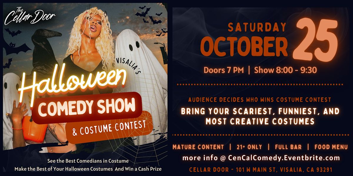 Halloween Comedy Show + Costume Contest
