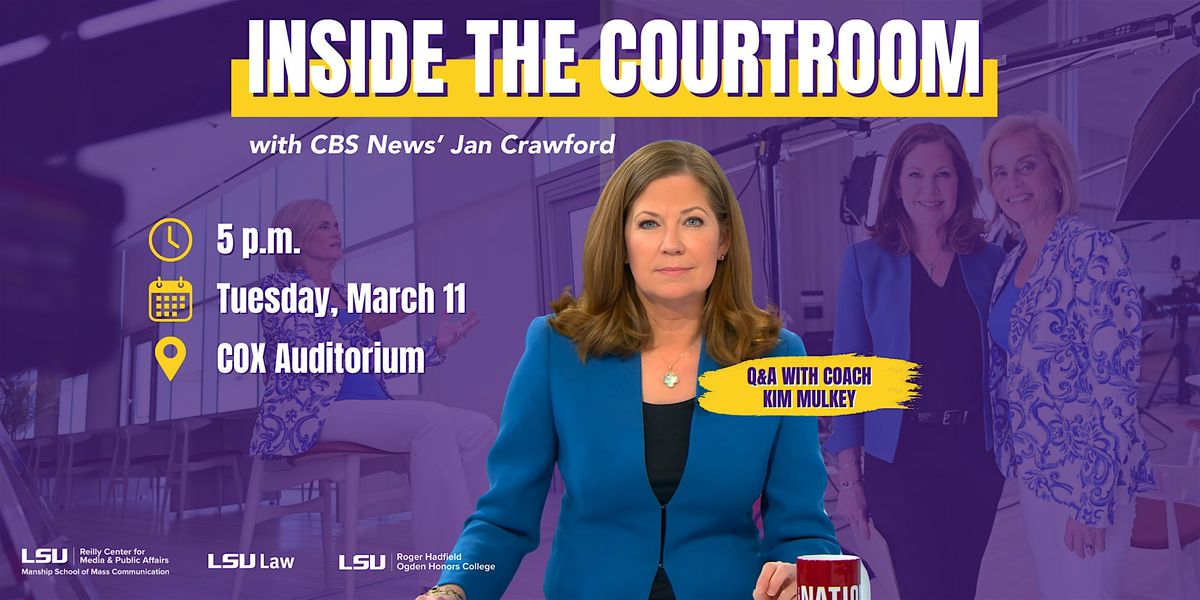 Inside the Courtroom: A Conversation with CBS News' Jan Crawford