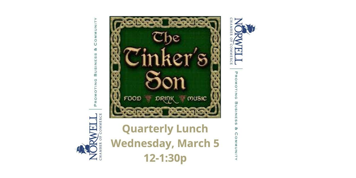 Quarterly Lunch at The Tinker's Son