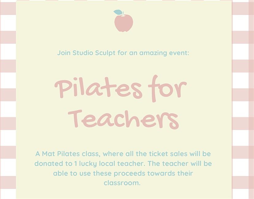 Pilates for Teacher's