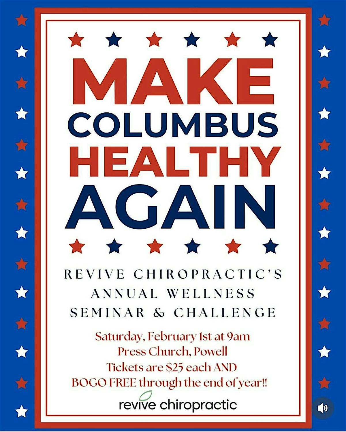 Revive Chiropractic's Wellness Seminar and Challenge